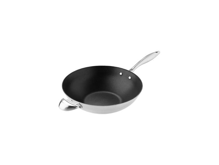 Premium Wok-Pfanne „CTX“ Silber, Schwarz SCANPAN