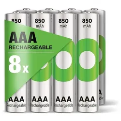 GP Batteries 8x Akku »ReCyko« Micro AAA 850 mAh