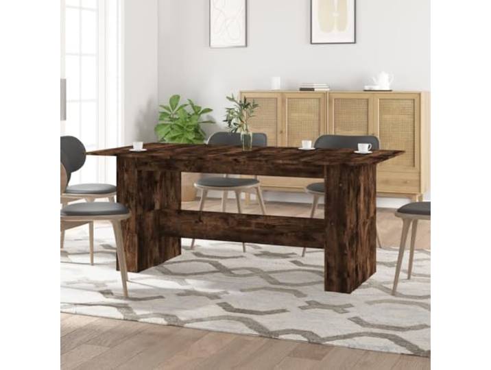 HEFZGDB Esstisch Räuchereiche 180x90x76 cm Holzwerkstoff Minimalistischer Stil Elegant Langlebig Robust Feuchtigkeitsbeständig Küchentisch Esszimmertisch Tresentisch Restauranttisch