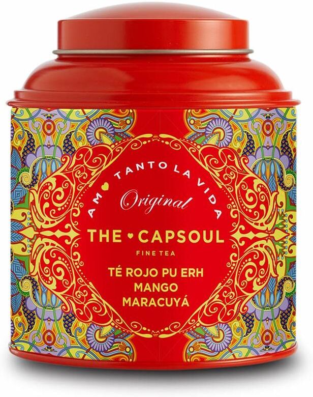 The Capsoul Bulk Tea Pu Erh Mango & Passion Fruit 100 gr