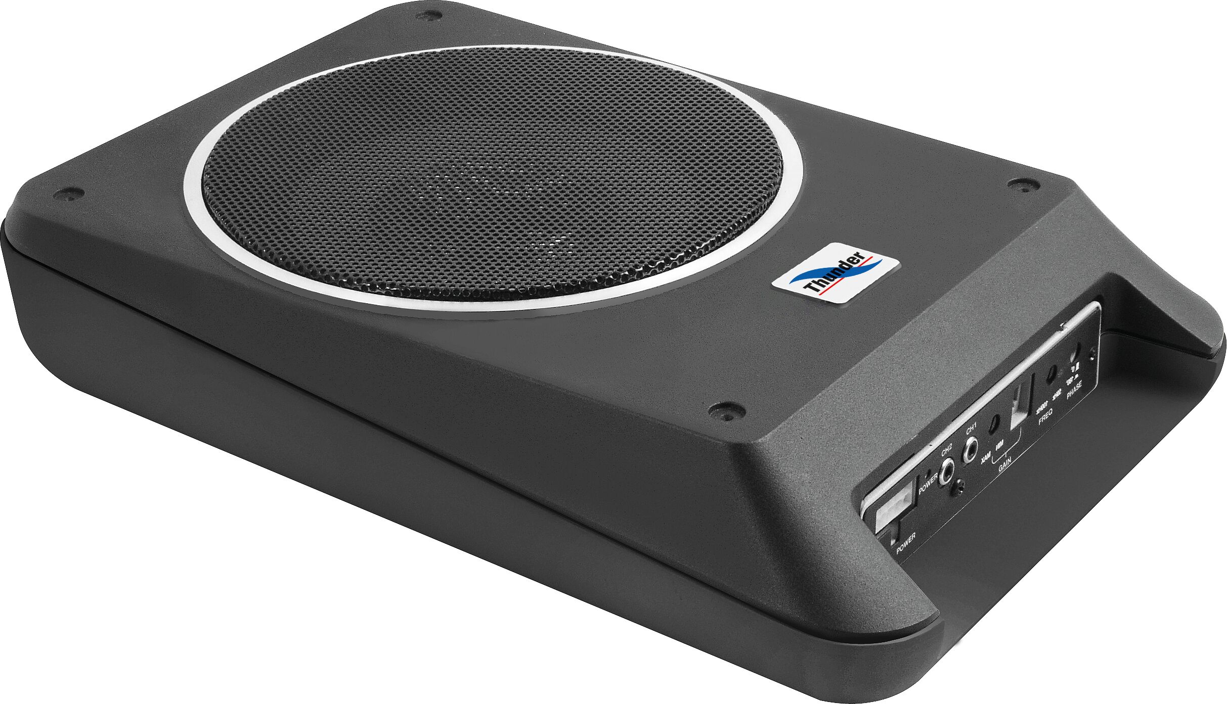 Phonocar Subwoofer Thunder Flach 200mm Aktiv 02911