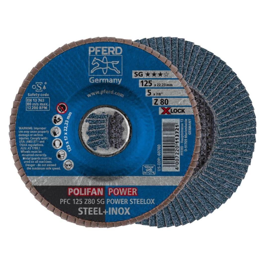 Pferd X-LOCK Fächerschleifscheibe Leistungs-Linie SG (80) (67788127)