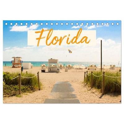 Florida - The Sunshine State (Tischkalender 2026 DIN A5 quer), CALVENDO Monatskalender