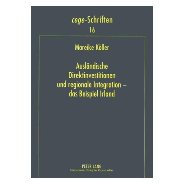 Peter Lang Köller:Ausländische Direktinvestitionen (Deutsch, Softcover, Mareike Köller) (64886796)