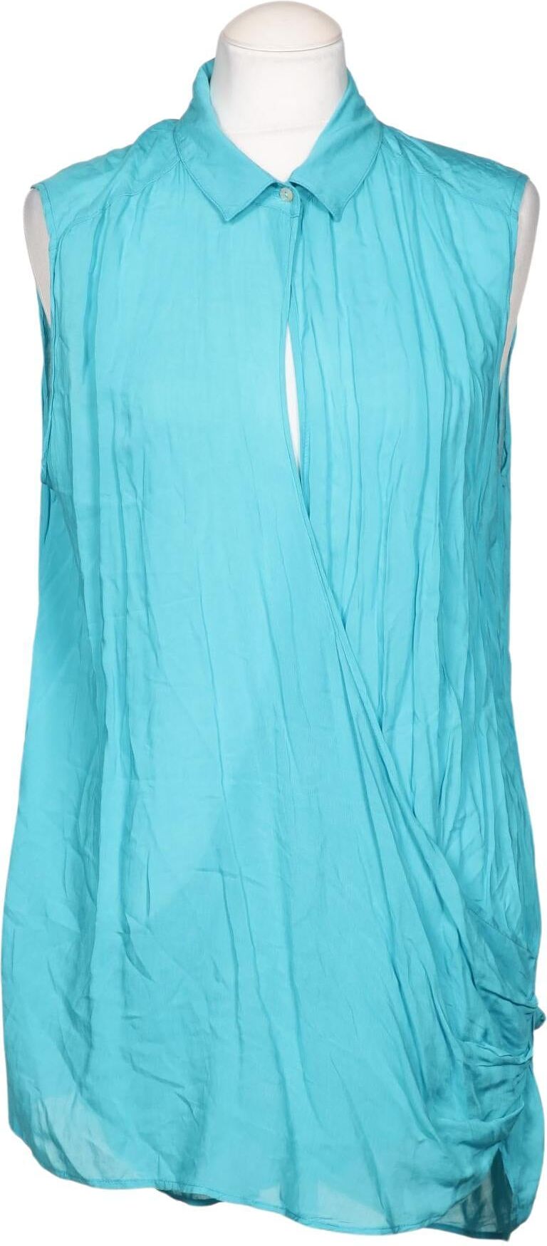 Deha Damen Bluse, Türkis, Gr. M, Viskose - Second Hand