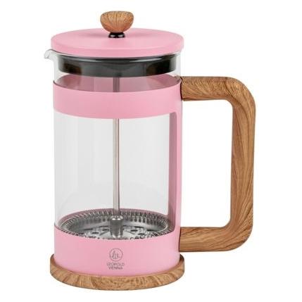 Leopold Vienna Kaffee- & Teebereiter Franca rosa 600ml (0.60 l) (LV117028)