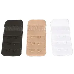 Magic 3P Bra Extender 2 Hooks 3,8 cm Mixed One Size Damen