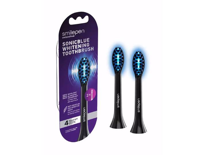 Smilepen SPCRB6 6 LED s Ersatzbürstenköpfe mit Bleaching Wavelight Ersatzzahnbürstenköpfe – Ersatzbürste/Zahnpflege Zubehör'