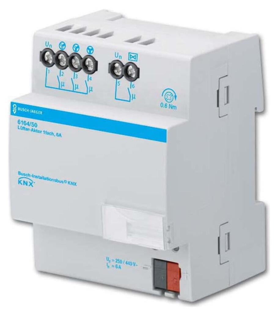 Busch-Jaeger KNX ventilatorregelaar 6164/50 2CKA006151A0241