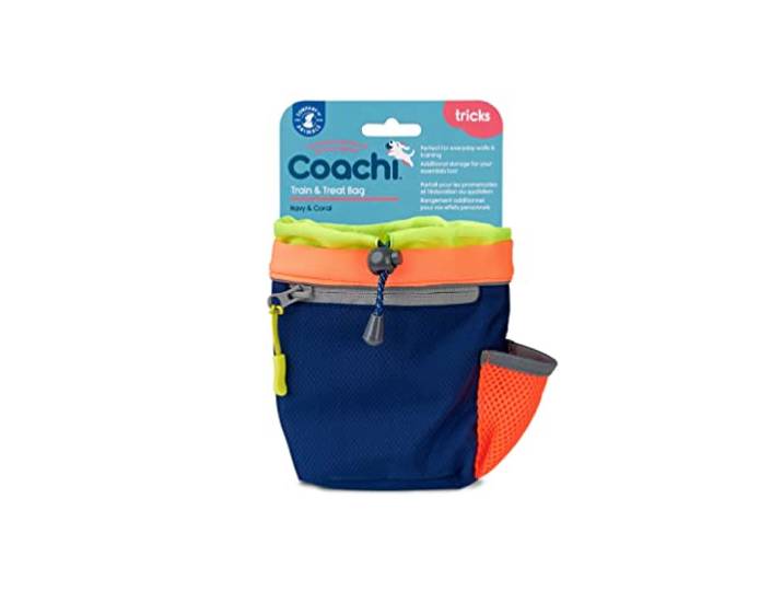 Coachi Train & Treat Bag Marineblauw/Koraal