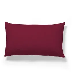 Janine Bettwäsche Mako-Feinjersey 5007 granat Kissenbezug 40x40 cm