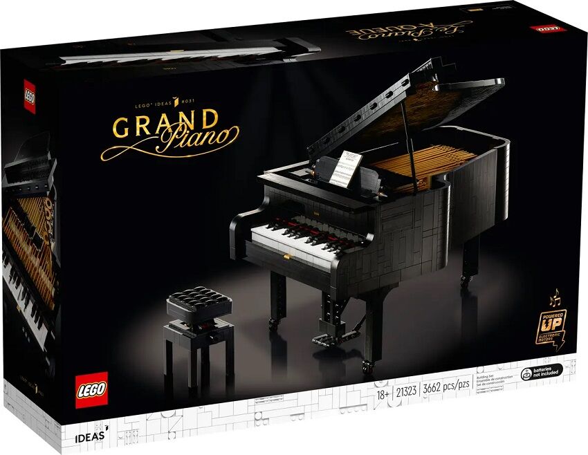 Ideas: Piano de cola - LEGO