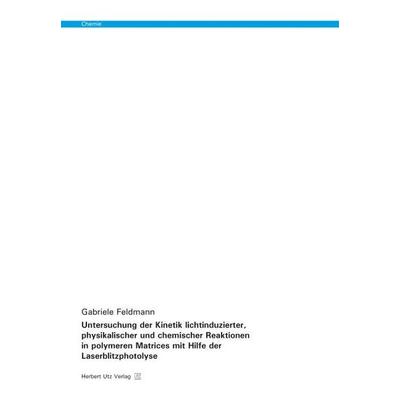 Untersuchung der Kinetik lichtinduzierter, physikalischer und chemischer Reaktionen in polymeren Matrices mit Hilfe der Laserblitzphotolyse,