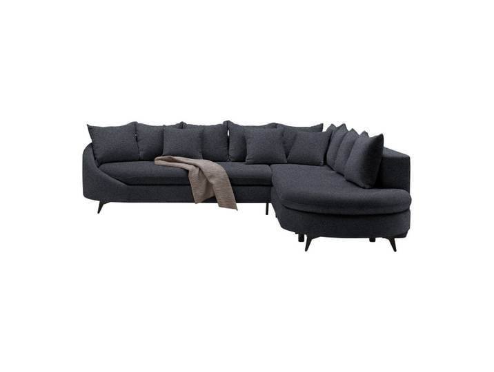 Ecksofa Axel Dunkelgrau