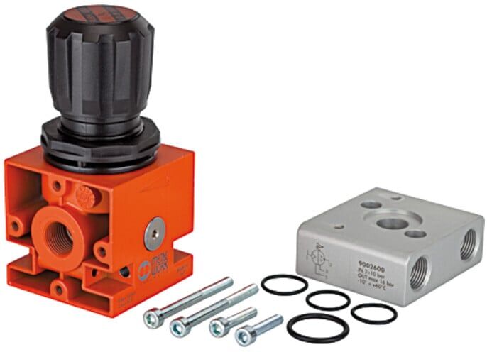 Riegler Reglereinheit (Regler+Adapter+Befestigungsteile) für Booster G3/8 (B-931)