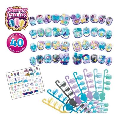 Aquabeads 35009 - Fingernägel Nachfüllset Blau-Grün