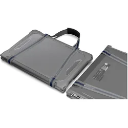 MaxCases EXTREME SHELL-F2 FOR ACER C936 (14", Acer), Notebooktasche, Transparent, Grau