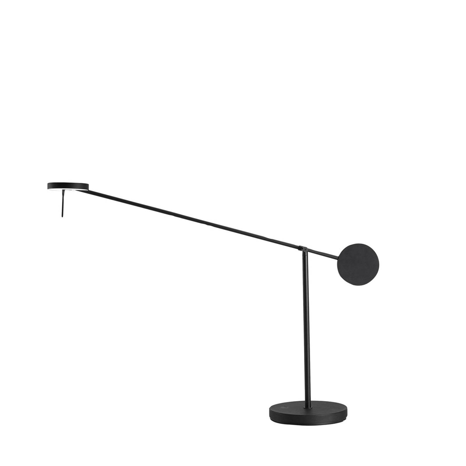 LEDS-C4 Grok Invisible LED-tafellamp, mat zwart, 765 lm, 3000K