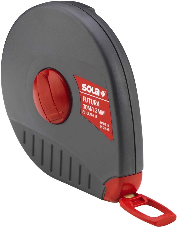 SOLA Glasfaser-Maßband Futura FT 30 m/B, EG-Klasse 2, Länge 30 m, Bandbreite 13 mm