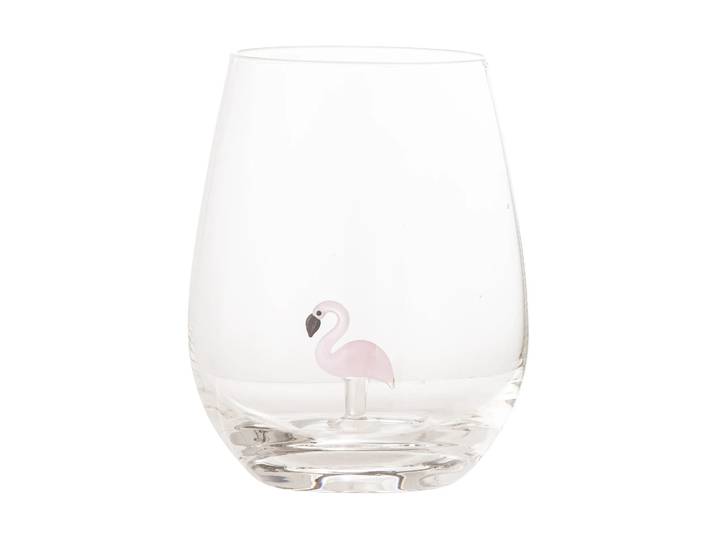 Bloomingville Verre Misa 56 cl Clear-flamingo