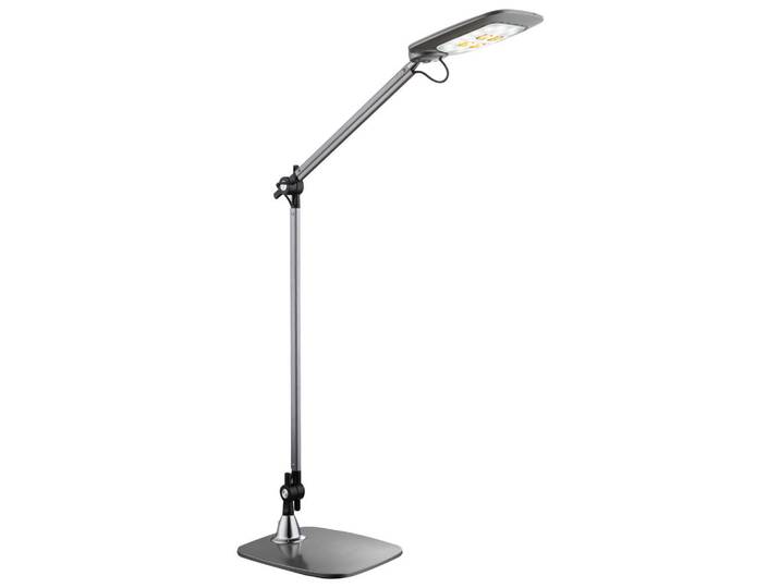 Globo Led-Tischleuchte, Grau, Schwarz, Metall, Kunststoff, 17.9x96x49 cm, CE, Bewegungsmelder, verstellbare Arme, Farben fixierbar, Lampen & Leuchten, LED Beleuchtung, LED-Tischleuchten