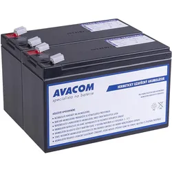 Avacom BateriovÃ1⁄2 kit AVA-RBC124-KIT n áhrada pro renovaci RBC124 (2ks bateriÃ­), USV Zubehör
