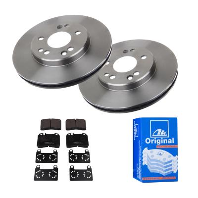 ATE Bremsensatz, Scheibenbremse 1420-22460 Vorderachse belüftet 284mm 22mm für Mercedes