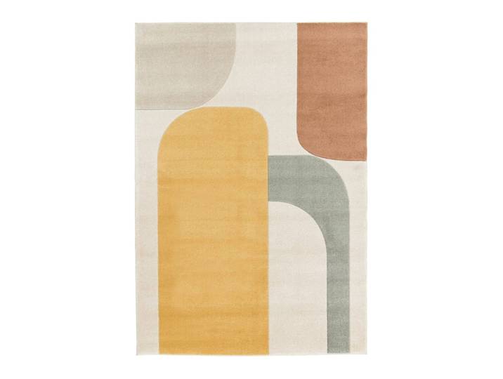 Tapis très doux et facile à entretenir multicolore 120 x 170 cm