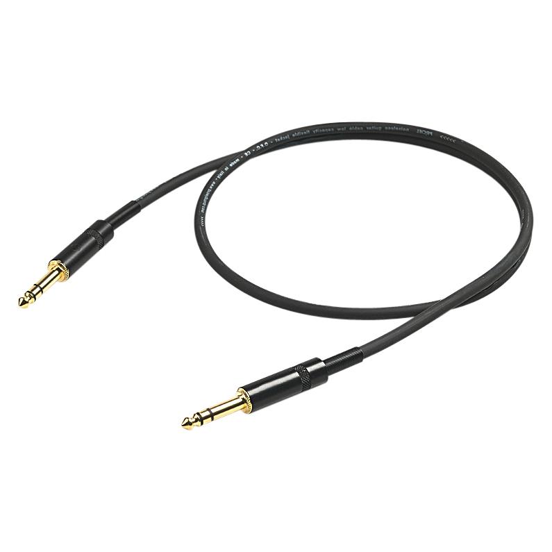 Proel stereo uros - stereo uros,, musta (2 m) (PRCHL140LU2)