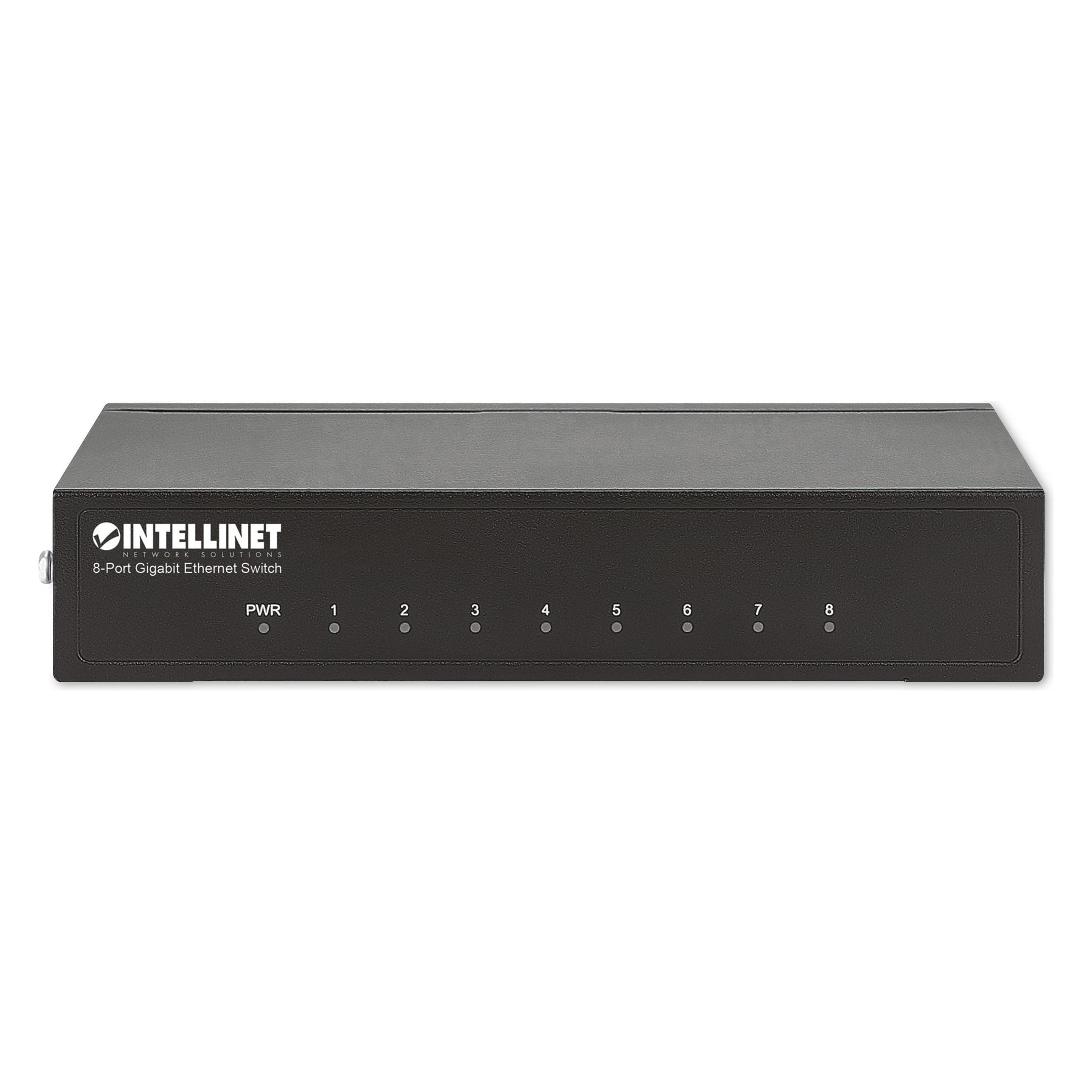 Intellinet 8 Port Gigabit Ethernet Switch (8 Ports) (530347)