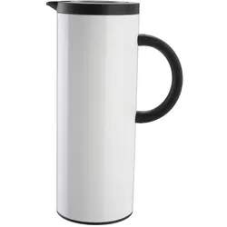 Riess Kelomat Isolierkanne weiss 1 Liter rostfrei
