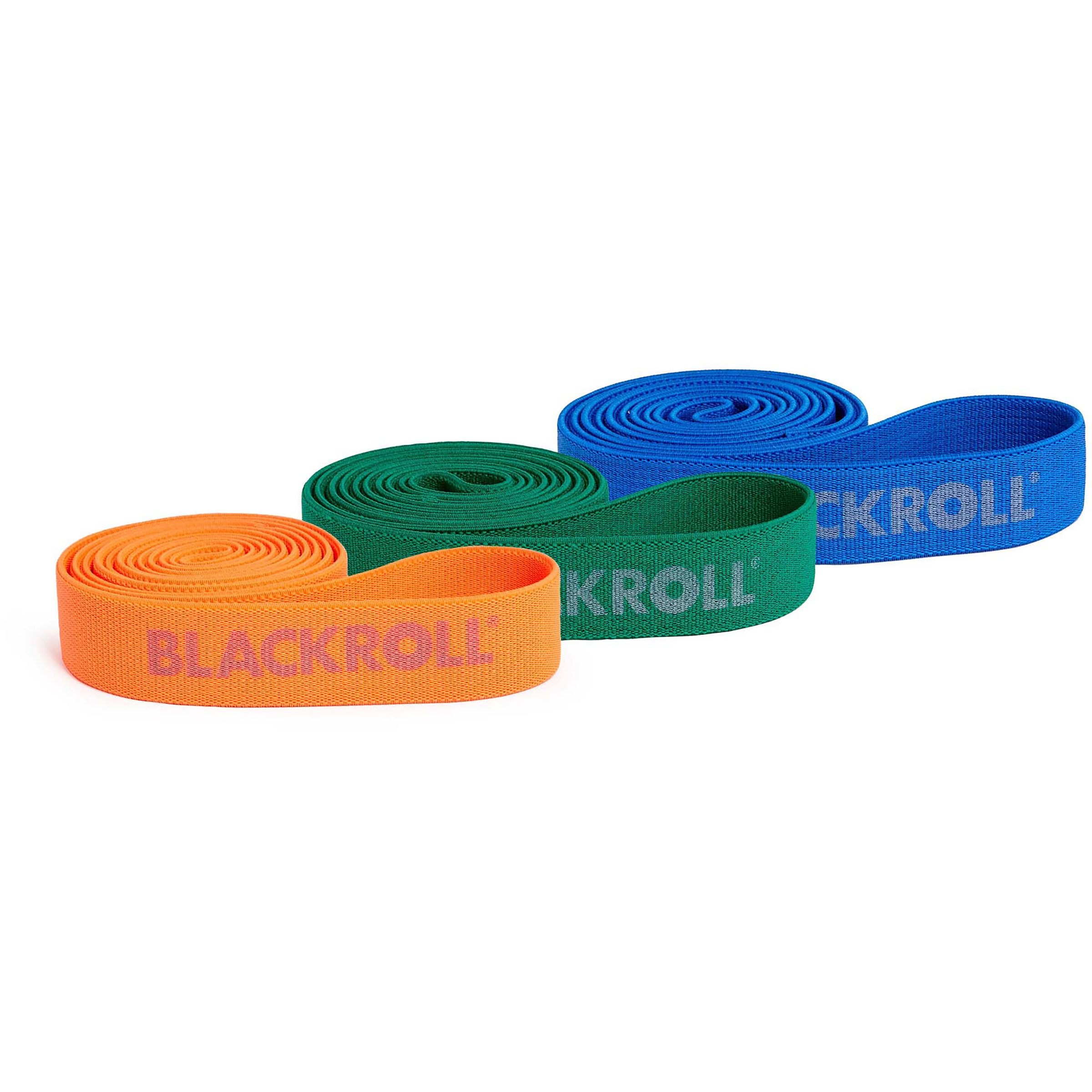 Blackroll Super Trainingsband 3er Set Fitnessbänder mehrfarbig Training & Fitness