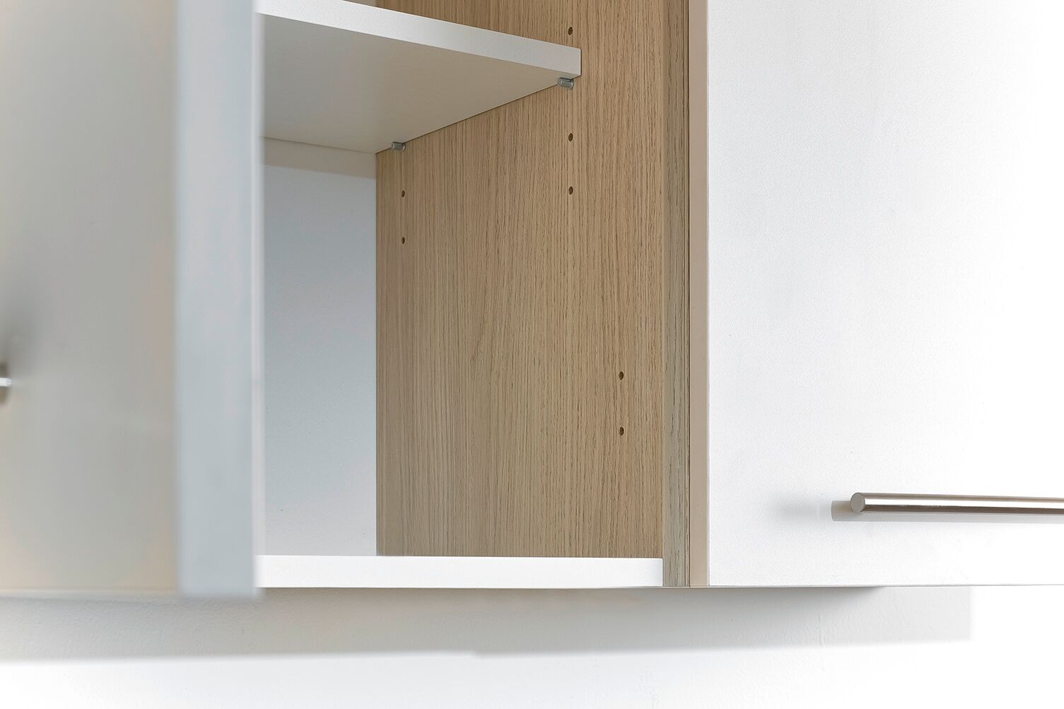 Spülenschrank WIHO KÜCHEN "Filo", beige (front und korpus: vicenza eiche hell), B:100cm H:82cm T:57cm, Schränke, Spülenschrank, 100 cm breit, ohne Arbeitsplatte front und korpus: vicenza eiche hell Vicenza Eiche hell, B/H/T: 100cm x 82cm x 57cm, Türen: 2 