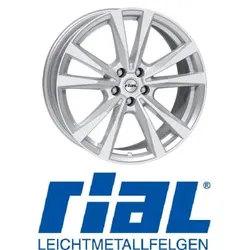 Rial M12 8X19 5/112 ET43 Polar-Silber