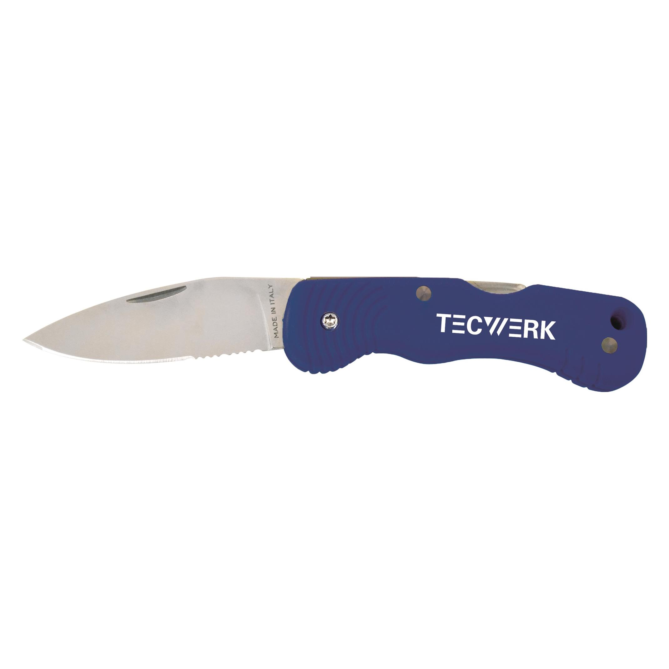 Tecwerk Industriemesser Gesamtlänge 190 mm Klingenlänge 78 mm Kunststoffgriff (2000817907)