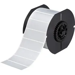 Brady, Etikettenrolle, B30-18-438, metallisierter Polyester, matt, 76.20 x 25.40 mm, fälschungssicher, permanent (1 (82.55 mm)