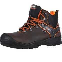 Sicherheitshochschuhe S3 "ANDE" Hiker - 46 - braun