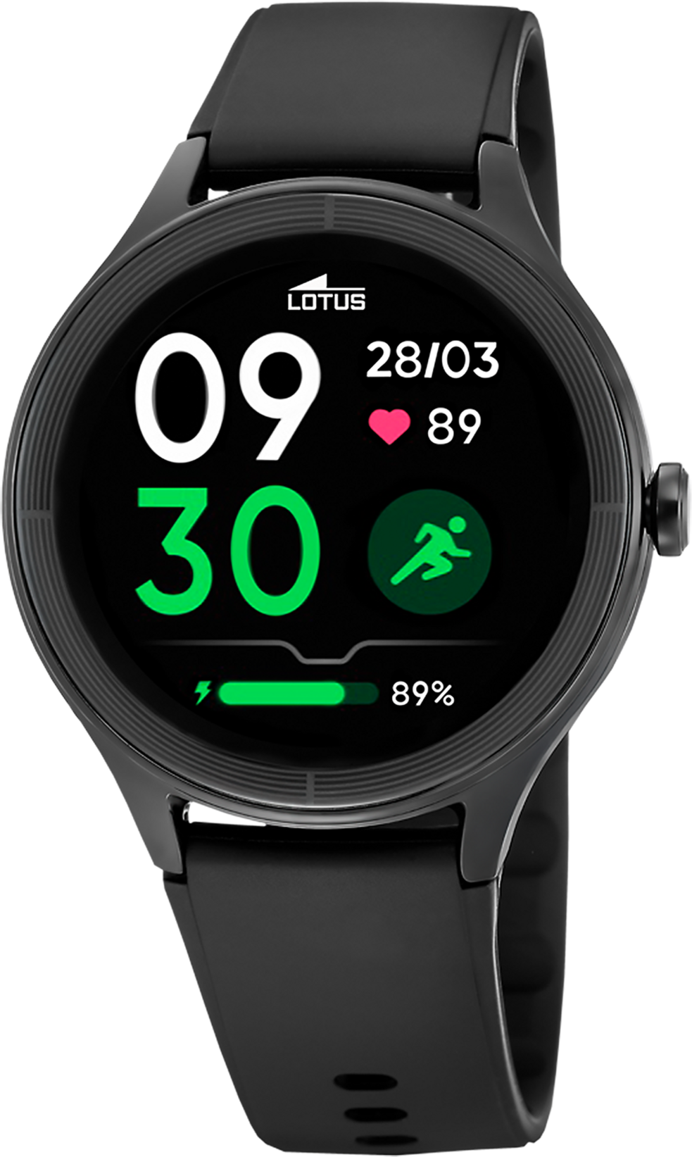 Smartwatch LOTUS "Smartwatch", schwarz (schwarz, schwarz), Smartwatches, Damen, Smartwatch, Armbanduhr,Damenuhr,Bluetooth,Steuerung der Smartphone-Kamera,Wecker