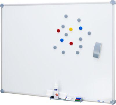 Sparset MAULpro Whiteboard 2000 + Gratis Zubehör Set, platingrau