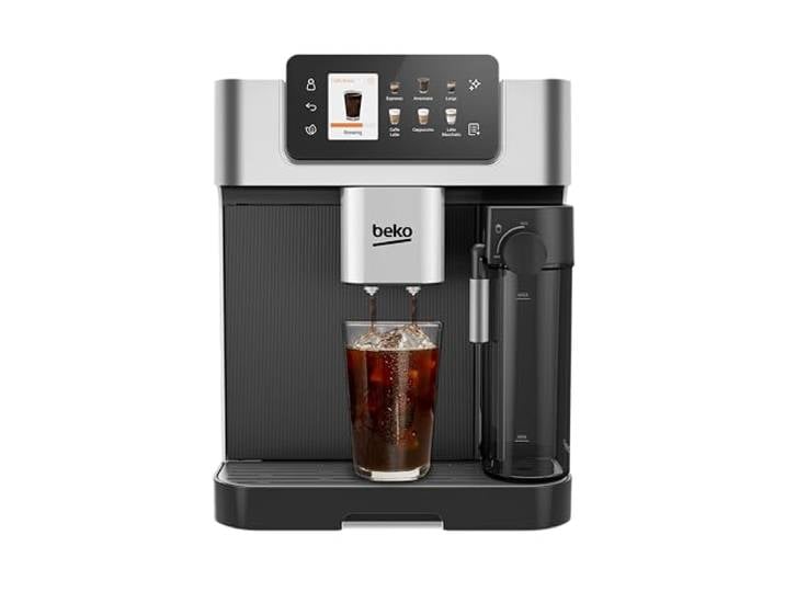 BEKO - Machine Expresso automatique\, café en grains ou moulu\, Noir