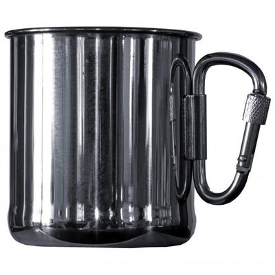 Basic Nature - Thermobecher Karabiner Gr 0,33 l grau