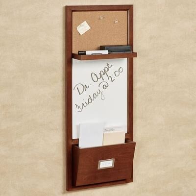 Touch of Class Orvis Wall Organizer Natural Cherry , Natural Cherry