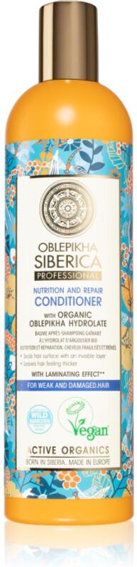 Natura Siberica Oblepikha (Sea-Buckthorn) Conditioner für schwaches und strapaziertes Haar 400 ml