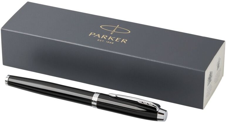 Stylo roller personnalisable à encre noire Parker IM noir