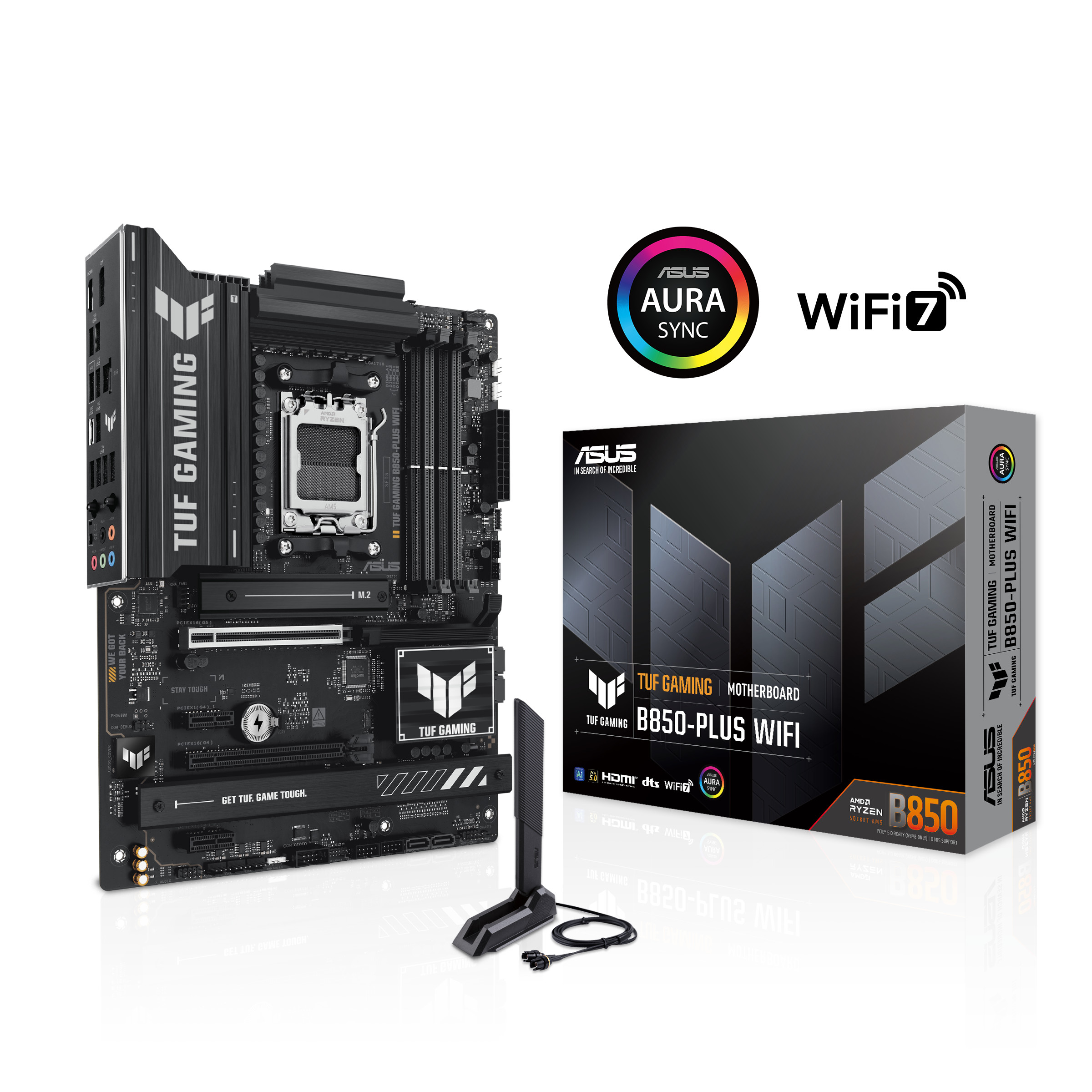 ASUS TUF GAMING B650E-PLUS WIFI ATX Mainboard - Sockel AM5
