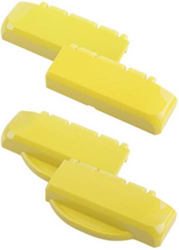 Bopla B SC HB PC-V0-1023 Scharnier Polycarbonat V0 Verkehrsgelb (L x B x H) 100 x 27 x 48.3mm 1St.