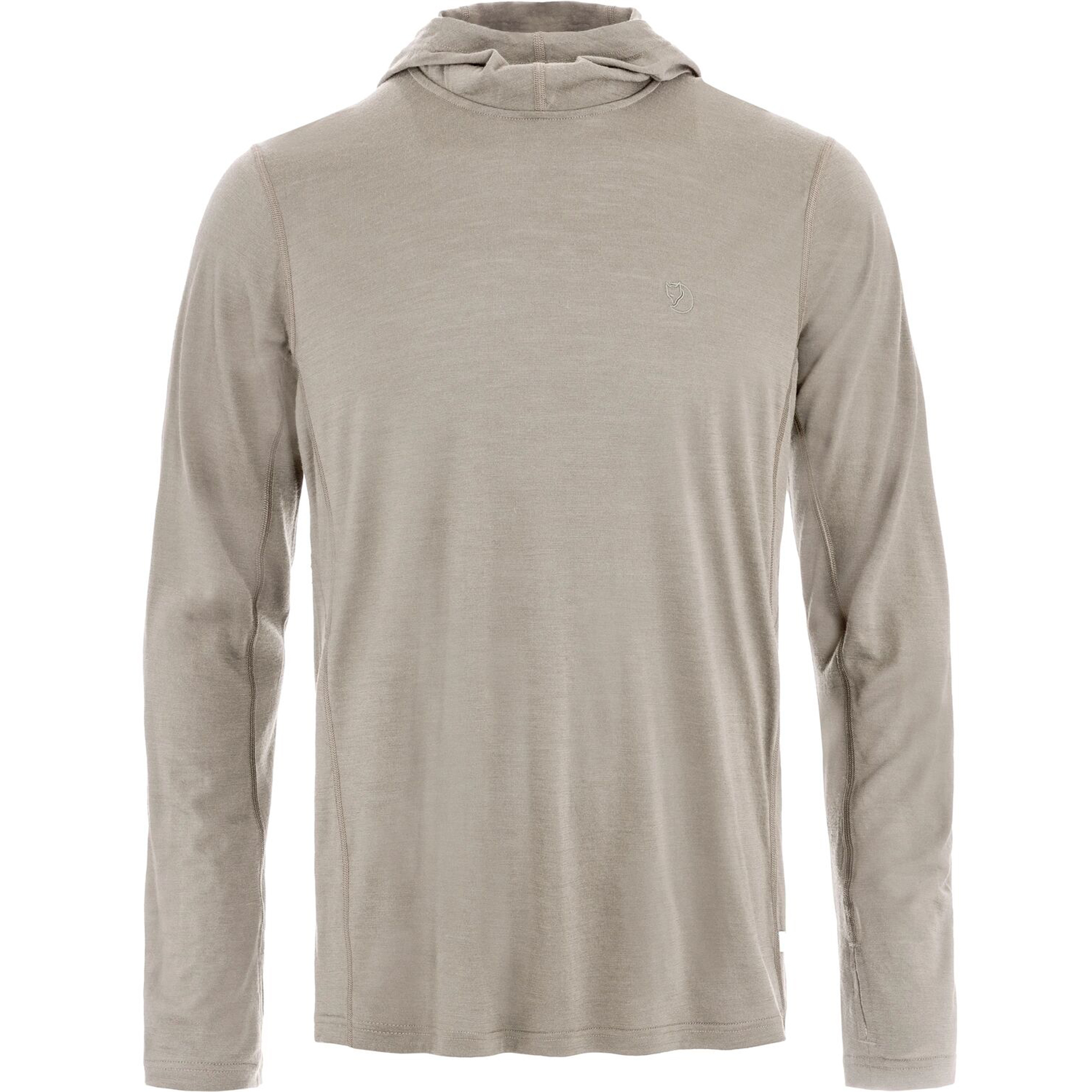 Fjällräven Abisko Wool Herren Hoodies beige Größe XL Camping Merinowolle