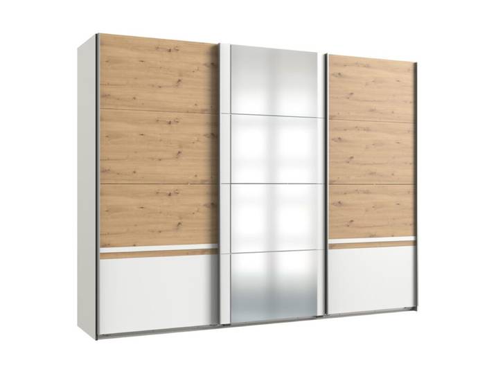 Wimex Gibraltar Schwebetürenschrank 3-türig mit Spiegel - Arti