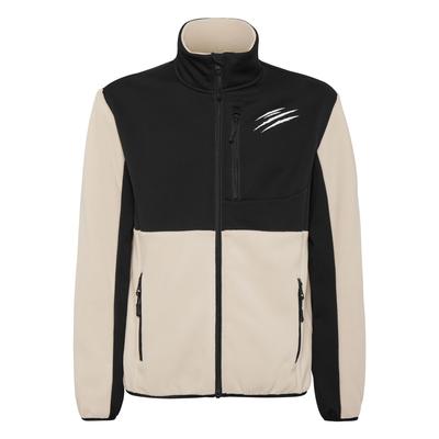 Yoga-Sweatjacke PLEIN SPORT "Sweatjacke", Herren, Gr. M, beige (06, beige), Außenmaterial: 100% Polyester, Sweatjacken