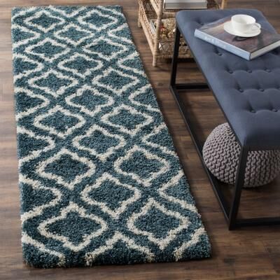 SAFAVIEH Hudson Shag Pala Moroccan 2-inch Thick Rug